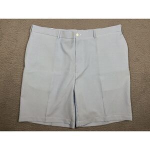 Pro Tour Cool Play Men's Golf‎ Shorts White Blue Stripe Seersucker Size 42
